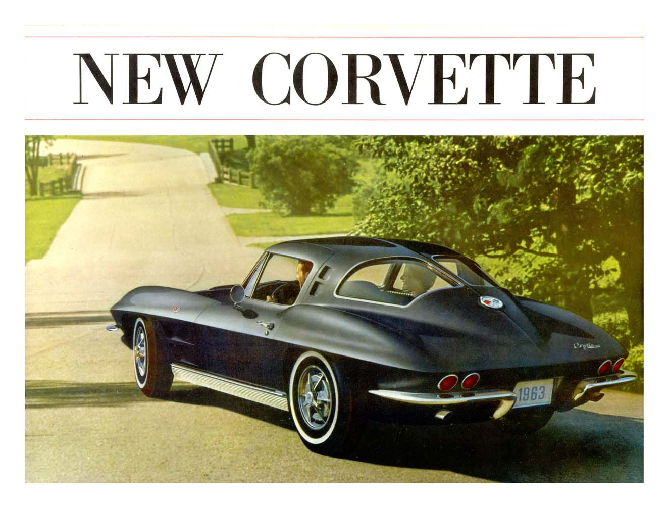 1963 Corvette Brochure